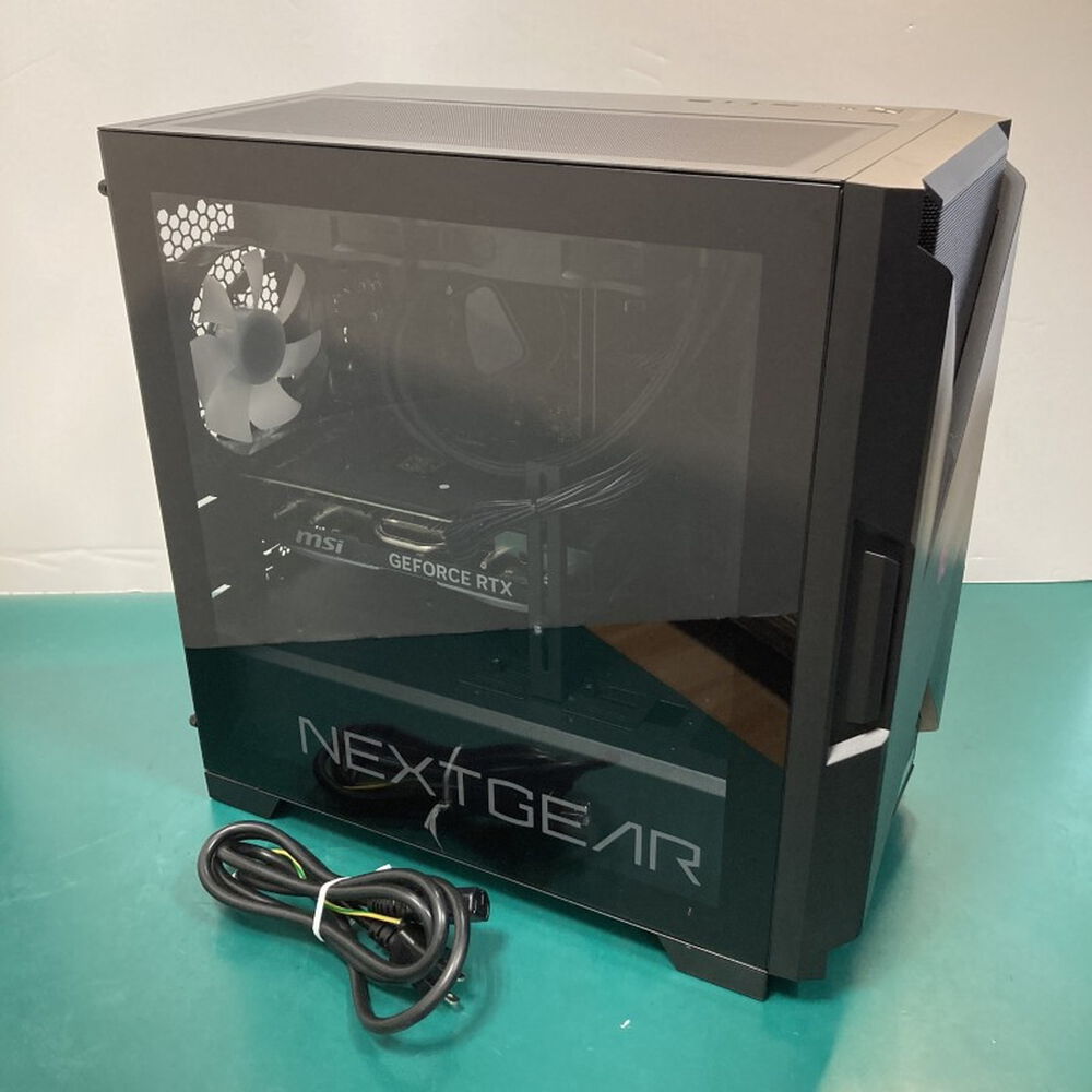 【富山本郷店】中古 マウスコンピューター NEXTGEAR JGA7G7AB6ADC (Ryzen 7 7800X3D/32GB/SSD1TB/RTX4070TiSUPER/W11H64) 4760001462